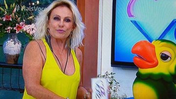 Ana Maria Braga volta ao ar no Mais Você - TV Globo/Reprodução