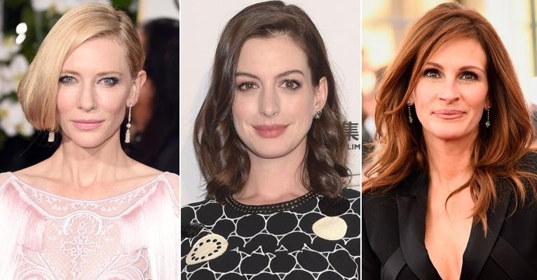 Cate Blanchett, Anne Hathaway e Julia Roberts - Getty Images