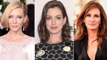 Cate Blanchett, Anne Hathaway e Julia Roberts - Getty Images
