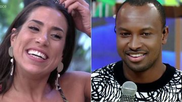 Juliana e Thiaguinho - TV Globo/Reprodução