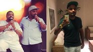 Arlindinho, filho de Arlindo Cruz: menos 54 quilos em sete meses - Instagram/Reprodução