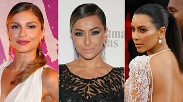 Grazi Massafera, Sabrina Sato e Kim Kardashian - Getty Images/ Reprodução/ Globo
