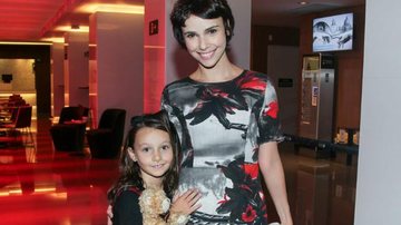 Débora Falabella faz rara aparição ao lado da filha, Nina - Manuela Scarpa/Brazil News