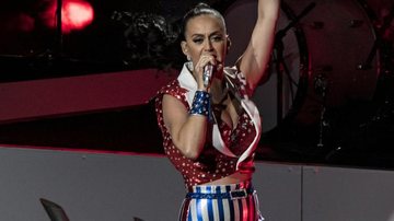 Katy Perry: show em apoio a Hillary Clinton - Getty Images
