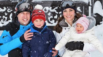 Príncipe William e Kate Middleton curtem feriado nos Alpes Franceses com os filhos - Instagram/Reprodução
