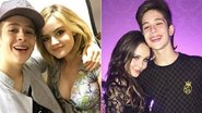 João Guilherme Ávila posa com Lucy Hale e Larissa Manoela - Instagram/Reprodução