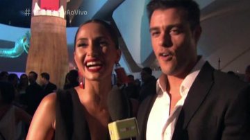 Joaquim Lopes e Camila Pitanga - Reprodução TV Globo