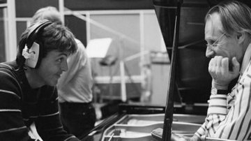 Paul McCartney e George Martin - Instagram/Reprodução