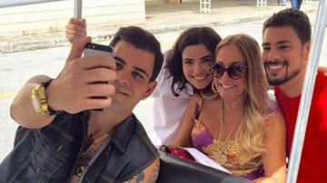 Susana Vieira, Cauã Reymond, Vanessa Giácomo e Juliano Cazarré - Instagram/Reprodução