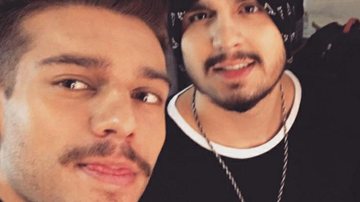 Luan Santana e Lucas Lucco: elogios nas redes sociais - Reprodução Instagram