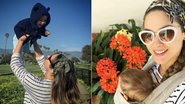 Fernanda Machado e o filho, Lucca, em março de 2016 - Instagram/Reprodução