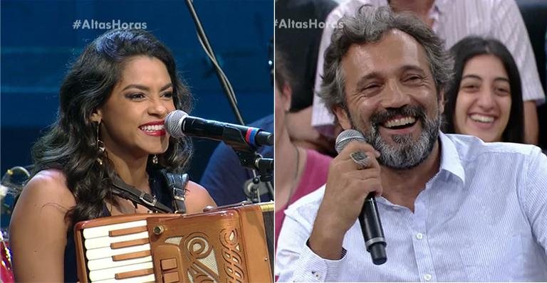Lucy Alves e Domingos Montagner - Reprodução TV Globo