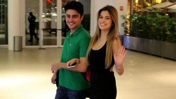 Guilherme Leicam e a namorada - Webert Belicio / Brazil News