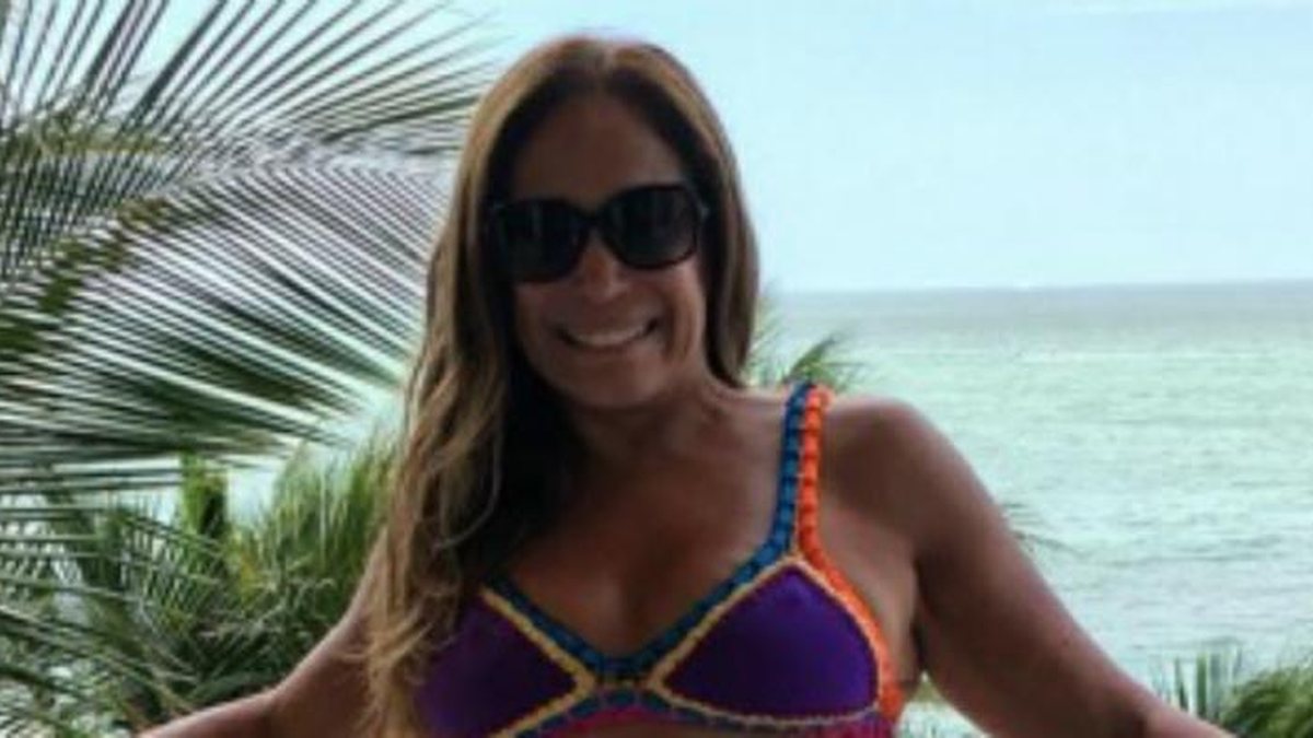 Christiane Torloni de férias em Miami marca presença no