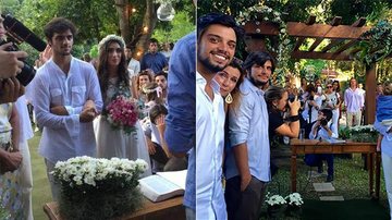 Felipe Simas se casa com Mariana Uhlmann em festão para 300 convidados - Reprodução Instagram