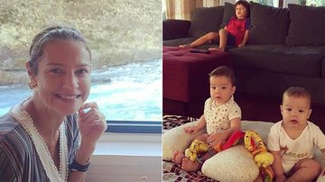 Luana Piovani e os filhos - Reprodução Instagram