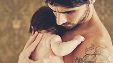 Rodrigão e o filho, Rodrigo - Amanda Vargas / Reprodução Instagram