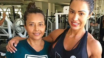Gracyanne Barbosa com a mãe, Ledir Jacobina - Instagram/Reprodução