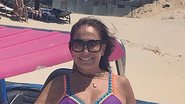 susana Vieira na praia - Reprodução Instagram