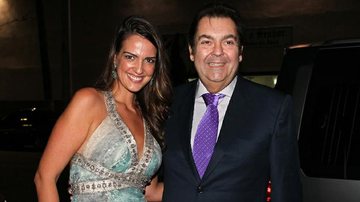 Luciana Cardoso e Fausto Silva - Manuela Scarpa / Brazil News
