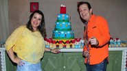 Celso Zucatelli com a esposa, Ana Cláudia Duarte - Manuela Scarpa/Brazil News