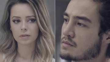 Sandy e Tiago Iorc no clipe da música 'Me Espera' - Reprodução Youtube