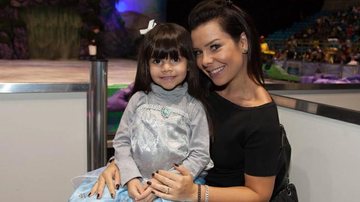 Fernanda Souza e a sobrinha, Isabeli - Marcos Ribas/Brazil News