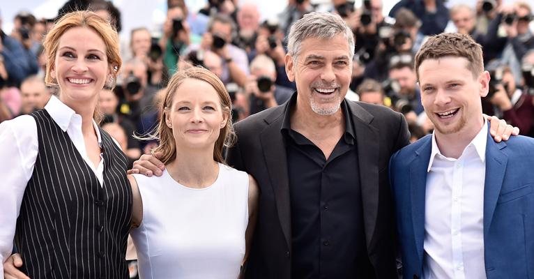 Julia Roberts, Jodie Foster, George Clooney e Jack O'Connell - Getty Images