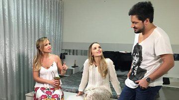 Eliana entrevista a dupla Thaeme e Thiago - Divulgação SBT
