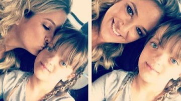 Ticiane Pinheiro paparica a filha, Rafa, a caminho da escola - Instagram/Reprodução