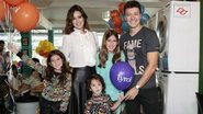 Vera Viel e Rodrigo Faro com as filhas, Clara, Maria e Helena - Rafael Cusato/Brazil News