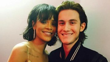 Rene Charles, filho de Celine Dion, e Rihanna - Instagram/Reprodução