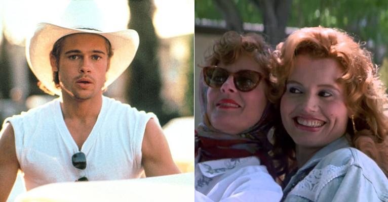 25 anos: Brad Pitt estourou em Thelma e Louise - Divulgação/Reprodução