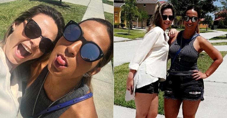 Valesca Popozuda e Ana Paula Renault em Orlando - Instagram/Reprodução