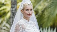 Vestido de noiva de Sandra (Flávia Alessandra) em Êta Mundo Bom - Globo / Arthur Meninea