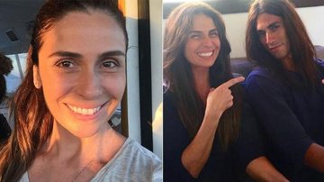 Giovanna Antonelli nos bastidores de 'Sol Nascente' - Reprodução / Instagram