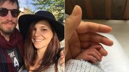Taina Muller e o marido: felizes com a chegada do primeiro herdeiro - Reprodução Instagram