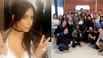 Kim Kardashian visita sede do Snapchat - Reprodução/Instagram