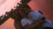 Cleo Pires posa com Orlando Morais e Glória Pires - Reprodução/ Instagram