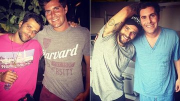 Bruno Gagliasso parabeniza o irmão, Thiago, pelo aniversário de 27 anos - Reprodução/Instagram