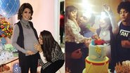 Antonia Fontenelle recebe o carinho de Jéssika Alves e da família - Instagram/Reprodução