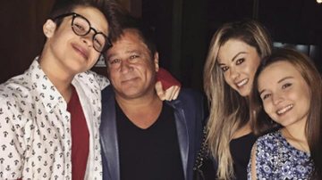 Larissa Manoela e João Guilherme jantam com Leonardo e Poliana Rocha - Instagram/Reprodução