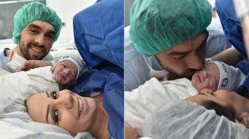 Nasce o primeiro filho do jogador de vôlei Lucão - Katia Rocha