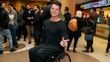 Fernando Fernandes prestigia pré-estreia de filme sobre atletas paralímpicos - Manuela Scarpa/Brazil News