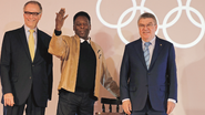 Carlos Alberto Nuzman, Pelé e Thomas Bach - PAULO WHITAKER/REUTERS