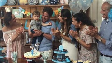 Fernanda Machado na festa de 1 ano de seu filho, Lucca - Reprodução / Instagram