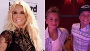 Britney Spears e os filhos - Getty Images/ Reprodução Instagram