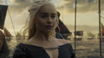 Emilia Clarke em Game of Thrones - Reprodução