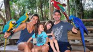 Marco Luque e a família em Goiás - Divulgação