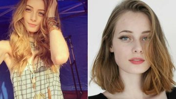 Antes e depois da top Thairine Garcia - Reprodução/Instagram | Divulgação Ford Models